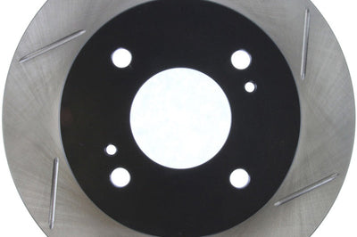 Stoptech StopTech Power Slot Slotted 89-98 240SX w/ or w/o ABS 4 Lug Rear Left Rotor - Brakes Rotors & Pads