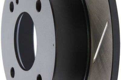 Stoptech StopTech Power Slot Slotted 89-98 240SX w/ or w/o ABS 4 Lug Rear Left Rotor - Brakes Rotors & Pads