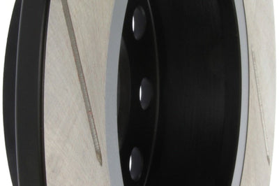 Stoptech StopTech Power Slot Volkswagen GTI Rear Left Slotted Rotor - Brakes Rotors & Pads