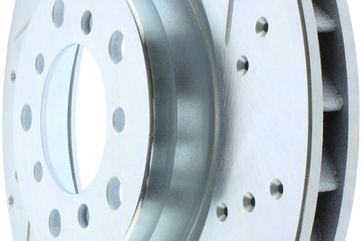 Stoptech StopTech Select Sport 01-06 BMW M3 Slotted & Drilled Front Left Rotor - Brakes Rotors Pads