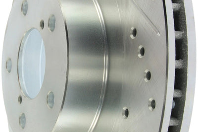 Stoptech StopTech Select Sport 03-08 Subaru Forester Slotted and Drilled Left Front Rotor - Brakes Rotors & Pads
