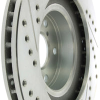 Stoptech StopTech Select Sport 03-08 Subaru Forester Slotted and Drilled Left Front Rotor - Brakes Rotors & Pads