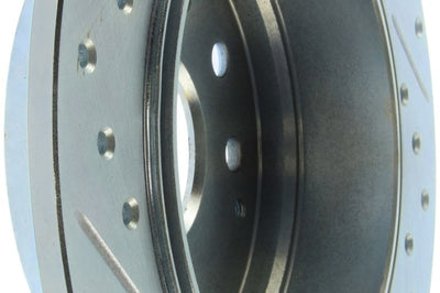 Stoptech StopTech Select Sport 04-08 Acura TL Drilled & Slotted Rear Driver Side Brake Rotor - Brakes Rotors Pads