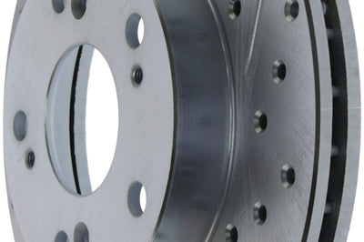 Stoptech StopTech Select Sport 06-11 Honda Civic DX/EX/LX Slotted and Drilled Left Front Rotor - Brakes Rotors & Pads