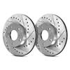 Stoptech StopTech Select Sport 06-11 Honda Civic DX/EX/LX Slotted and Drilled Right Front Rotor - Brakes Rotors & Pads