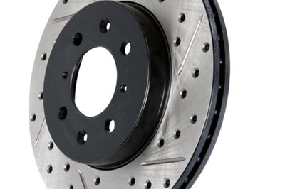 Stoptech StopTech Select Sport 06-15 Dodge Charger/ 05-15 Chrysler 300 Slotted/Drilled Left Rear Brake Rotor - Brakes