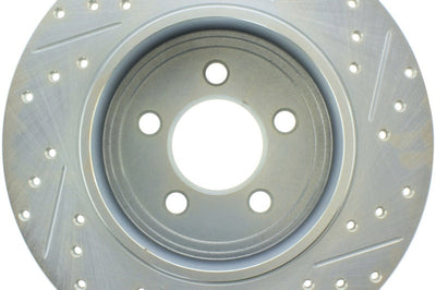 Stoptech StopTech Select Sport 06-15 Dodge Charger/ 05-15 Chrysler 300 Slotted/Drilled Right Rear Brake Rotor - Brakes