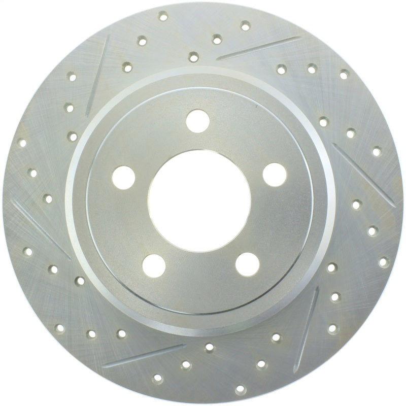 Stoptech StopTech Select Sport 06-15 Dodge Charger/ 05-15 Chrysler 300 Slotted/Drilled Right Rear Brake Rotor - Brakes