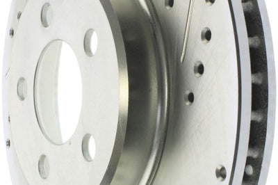 Stoptech StopTech Select Sport 06-17 Dodge Charrger/14-17 Chrysler 300 Slotted & Drilled Front Left Rotor - Brakes