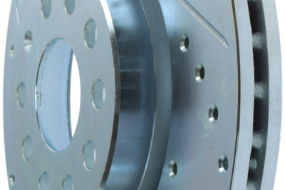 Stoptech StopTech Select Sport 06-17 Volkswagen Jetta Slotted & Drilled Front Right Rotor - Brakes Rotors Pads