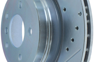 Stoptech StopTech Select Sport 07-13 BMW 335i Slotted & Drilled Vented Left Rear Brake Rotor - Brakes Rotors Pads