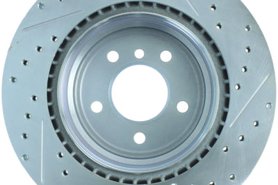 Stoptech StopTech Select Sport 07-13 BMW 335i Slotted & Drilled Vented Right Rear Brake Rotor - Brakes Rotors Pads