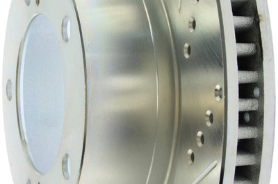 Stoptech StopTech Select Sport 07-17 Toyota Tundra Slotted & Drilled Front Left Rotor - Brakes Rotors Pads