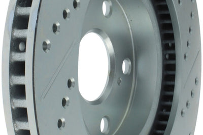Stoptech StopTech Select Sport 11-16 Toyota Avalon/ 11-17 Camry SportStop Slotted & Drilled Righ Front Rotor - Brakes