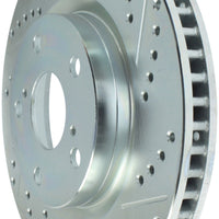 Stoptech StopTech Select Sport 11-16 Toyota Avalon/ 11-17 Camry SportStop Slotted & Drilled Left Front Rotor - Brakes