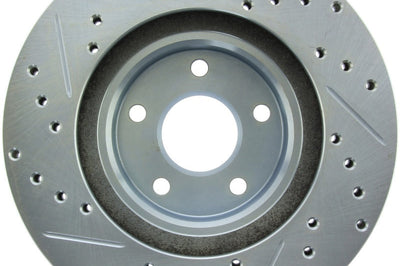 Stoptech StopTech Select Sport 13-15 Subaru BRZ Slotted / Drilled Left Front Rotor - Brakes Rotors & Pads