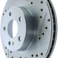 Stoptech StopTech Select Sport 13-15 Subaru BRZ Slotted / Drilled Left Front Rotor - Brakes Rotors & Pads