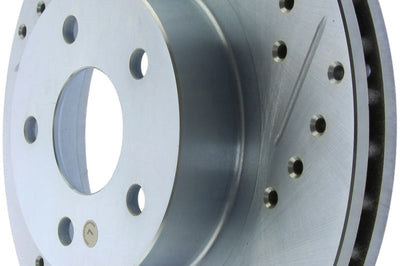 Stoptech StopTech Select Sport 13-15 Subaru BRZ Slotted / Drilled Left Front Rotor - Brakes Rotors & Pads