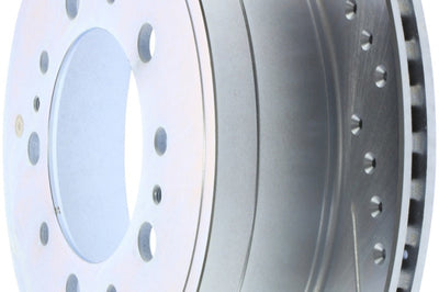 Stoptech StopTech Select Sport 13-17 Toyota Land Cruiser Drilled / Slotted Rear Passenger-Side Brake Rotor - Brakes