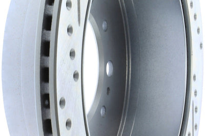 Stoptech StopTech Select Sport 13-17 Toyota Land Cruiser Drilled / Slotted Rear Driver-Side Brake Rotor - Brakes Rotors