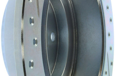Stoptech StopTech Select Sport 98-08 Subaru Forester Slotted and Drilled Left Rear Rotor - Brakes Rotors & Pads