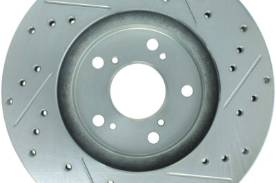 Stoptech StopTech Select Sport 99-08 Acura TL (STD Caliper) / 01-03 CL Slotted and Drilled Right Front Rotor - Brakes