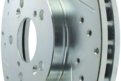 Stoptech StopTech Select Sport 99-08 Acura TL (STD Caliper) / 01-03 CL Slotted and Drilled Right Front Rotor - Brakes