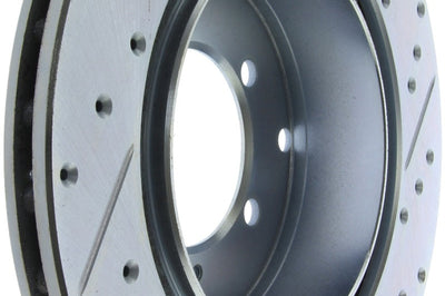 Stoptech StopTech Select Sport Drilled & Slotted Rotor - Front Left - Brakes Rotors Pads