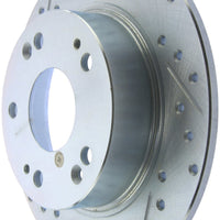 Stoptech StopTech Select Sport Drilled & Slotted Rotor - Front Left - Brakes Rotors Pads