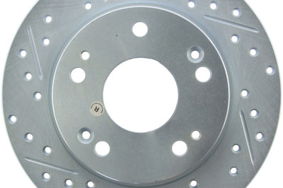 Stoptech StopTech Select Sport Drilled & Slotted Rotor - Front Left - Brakes Rotors Pads