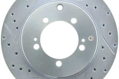 Stoptech StopTech Select Sport Drilled & Slotted Rotor - Front Left - Brakes Rotors Pads