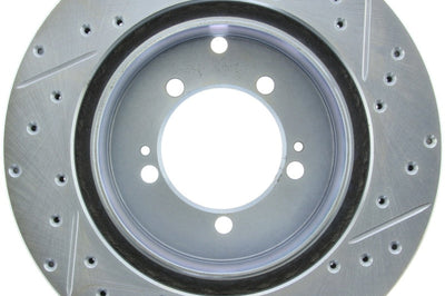 Stoptech StopTech Select Sport Drilled & Slotted Rotor - Front Left - Brakes Rotors Pads
