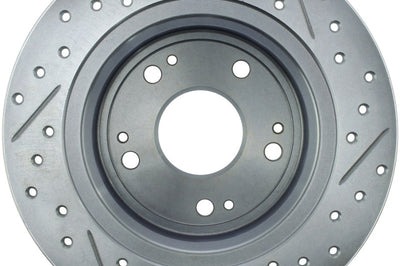 Stoptech StopTech Select Sport Drilled & Slotted Rotor - Rear Right - Brakes Rotors Pads