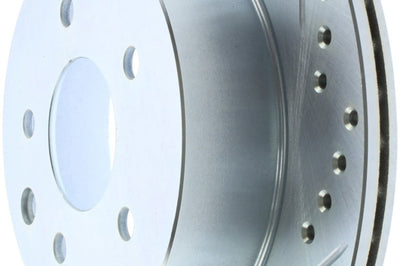 Stoptech StopTech Select Sport Nissan Slotted and Drilled Left Rear Rotor - Brakes Rotors & Pads