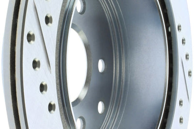 Stoptech StopTech Select Sport Nissan Slotted and Drilled Left Rear Rotor - Brakes Rotors & Pads