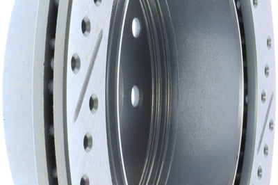 Stoptech StopTech Select Sport Nissan Slotted and Drilled Right Rear Rotor - Brakes Rotors & Pads