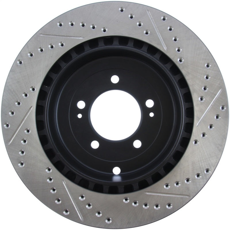 Stoptech StopTech Slotted & Drilled Sport Brake Rotor - Brakes Rotors Pads