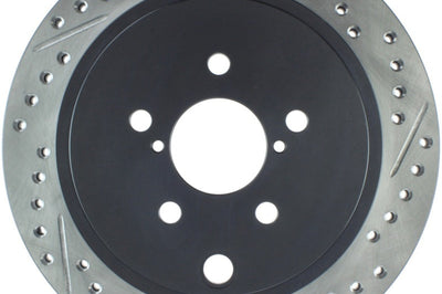Stoptech StopTech Slotted & Drilled Sport Brake Rotor - Brakes Rotors Pads