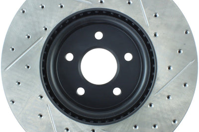 Stoptech StopTech Slotted & Drilled Sport Brake Rotor - Brakes Rotors Pads