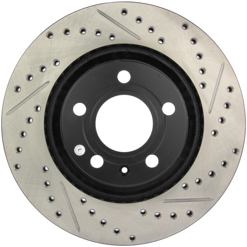 Stoptech StopTech Slotted & Drilled Sport Brake Rotor - Brakes Rotors Pads