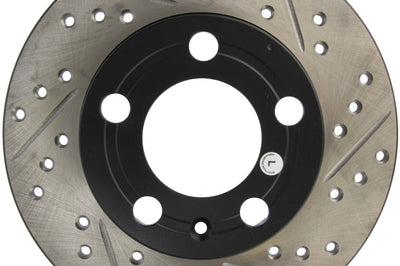 Stoptech StopTech Slotted & Drilled Sport Brake Rotor - Brakes Rotors Pads