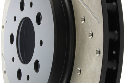Stoptech StopTech Slotted & Drilled Sport Brake Rotor - Brakes Rotors Pads