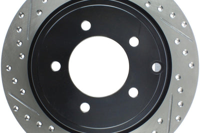 Stoptech StopTech Slotted & Drilled Sport Brake Rotor - Brakes Rotors Pads