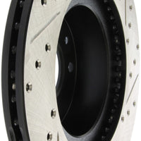 Stoptech StopTech Slotted & Drilled Sport Brake Rotor - Brakes Rotors Pads