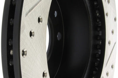 Stoptech StopTech Slotted & Drilled Sport Brake Rotor - Brakes Rotors Pads