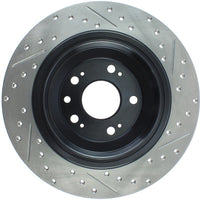 Stoptech StopTech Slotted & Drilled Sport Brake Rotor - Brakes Rotors Pads