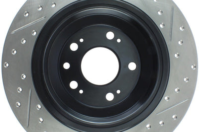 Stoptech StopTech Slotted & Drilled Sport Brake Rotor - Brakes Rotors Pads