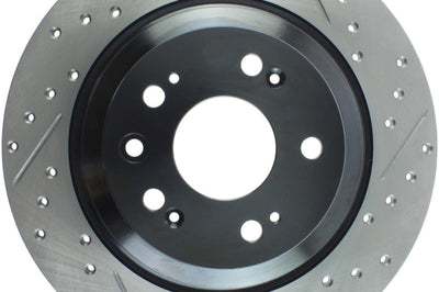 Stoptech StopTech Slotted & Drilled Sport Brake Rotor - Brakes Rotors Pads
