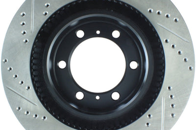 Stoptech StopTech Slotted & Drilled Sport Brake Rotor - Brakes Rotors Pads