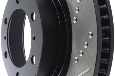 Stoptech StopTech Slotted & Drilled Sport Brake Rotor - Brakes Rotors Pads